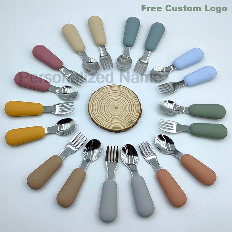 Baby Food Logo - Custom Logo 2 Stk/set Baby Siliconen