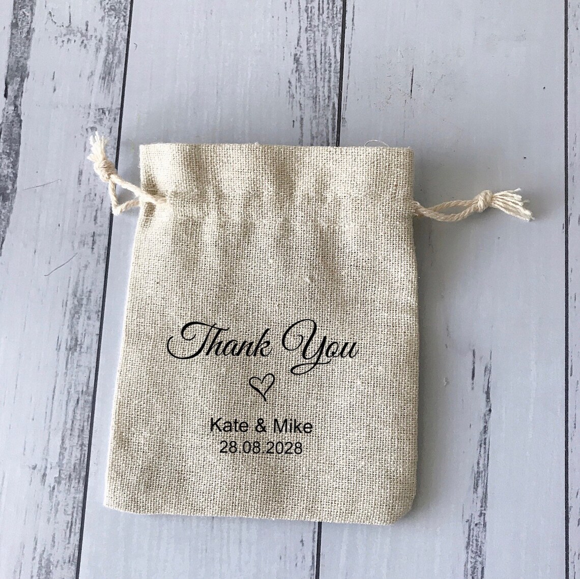 Baby Food Logo - 20 Pcs Gepersonaliseerde Katoenen Linnen Pouch