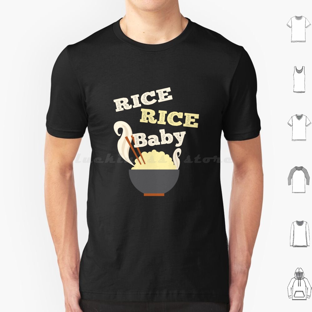 Baby Food Korea - Rijst Rijst Baby T-shirt Katoen Heren