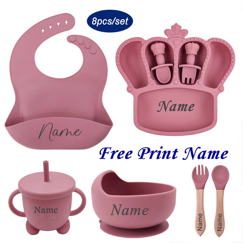 Baby Food Grater - Gepersonaliseerde Naam Baby Voeding Bord Borden