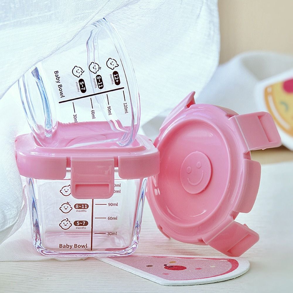 Baby Food Glass - Glazen Voedselbewaardoos Nieuwe 170Ml Bevroren Babyvoeding