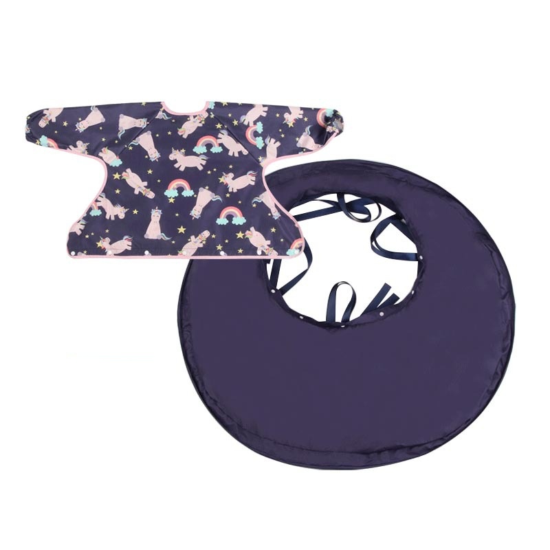 Baby Food Eating Chair - Zuigelingenvoedingstafelhoes voor kinderstoel Peuter Bib Mess