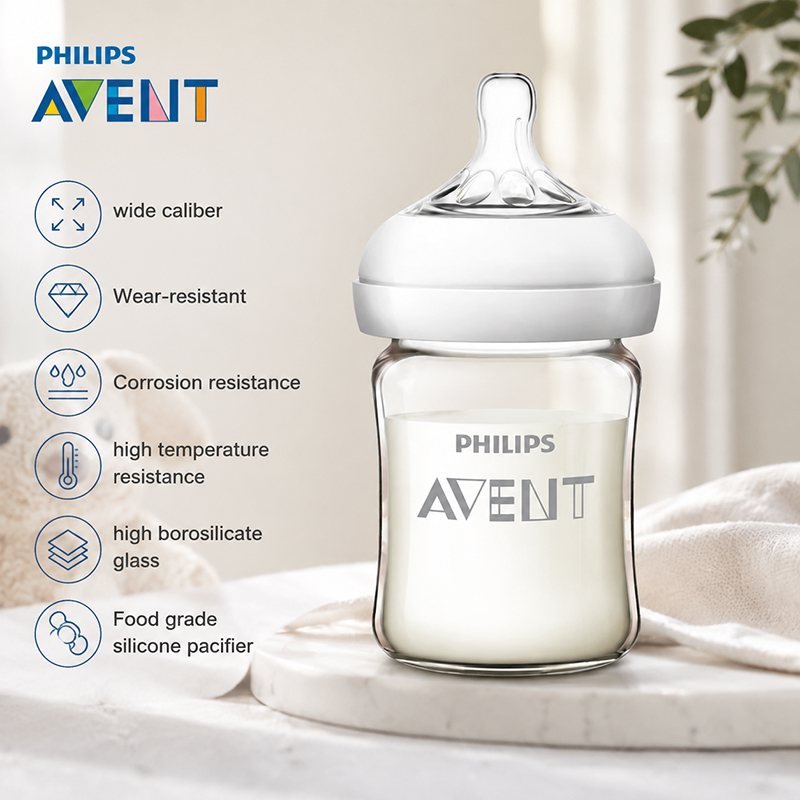 Baby Food Glass - Avent pasgeboren babyfles SCF678 125 ml/160