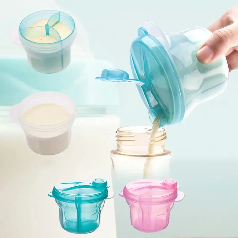 Baby Food Equipment - Draagbare formule-dispenser met 3 rasters voor