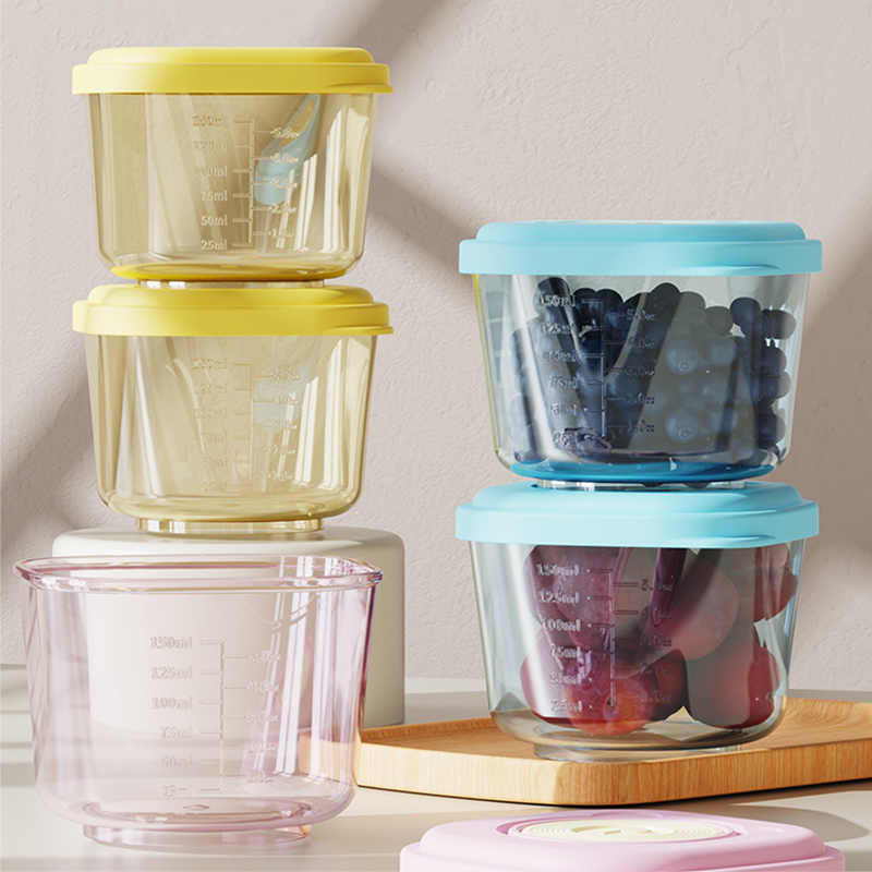 Baby Food Delivery - 6-delige opslagcontainers voor babyvoeding - PP-materiaal,