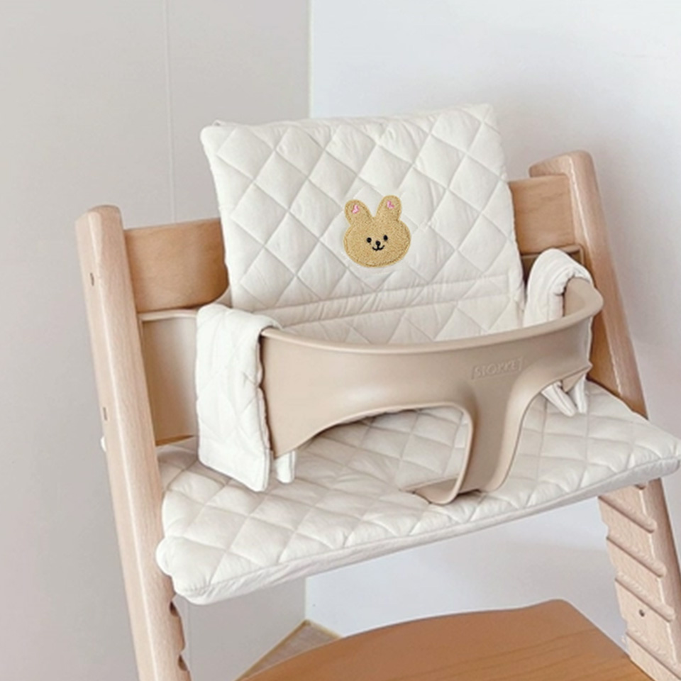 Baby Food Eating Chair - Schattige Baby Hoge Stoel Kussen Bunny