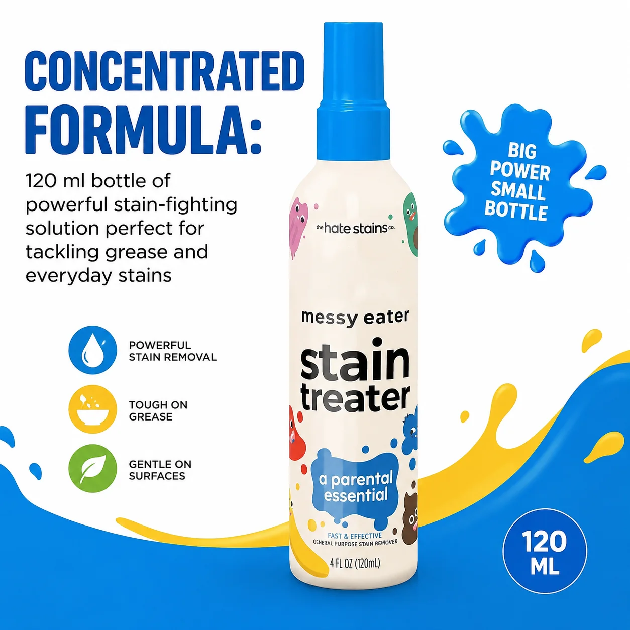 Baby Food Delivery - Baby Vlekkenverwijderaar Spray voor Kleding, Voedsel-