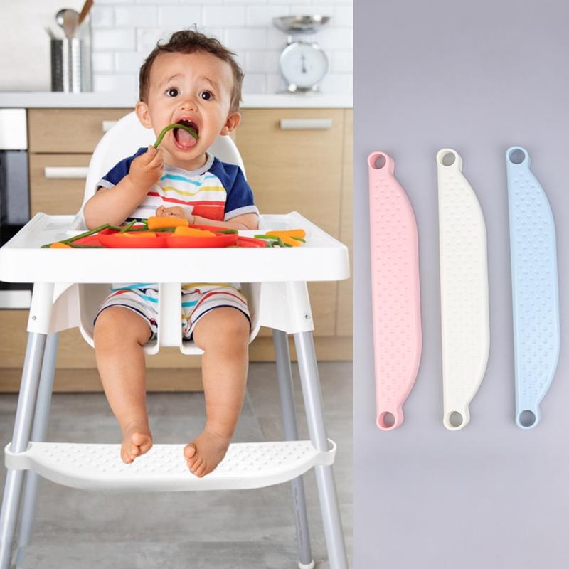 Baby Food Eating Chair - 1Set Hoge Stoel Voetensteun Antislip Verstelbare