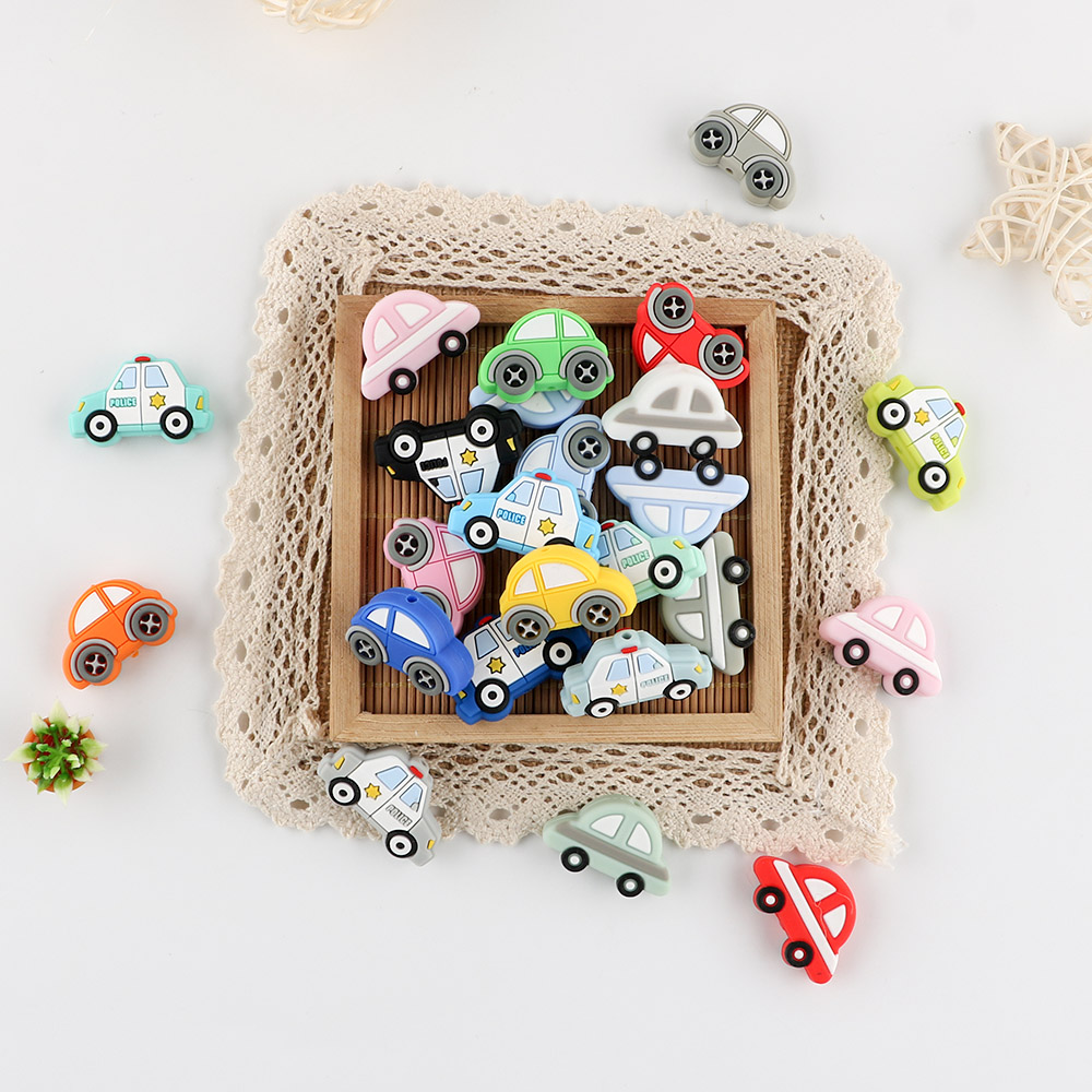 Baby Food Brand - 5/10 Pack Mini Gloednieuwe Auto Siliconen