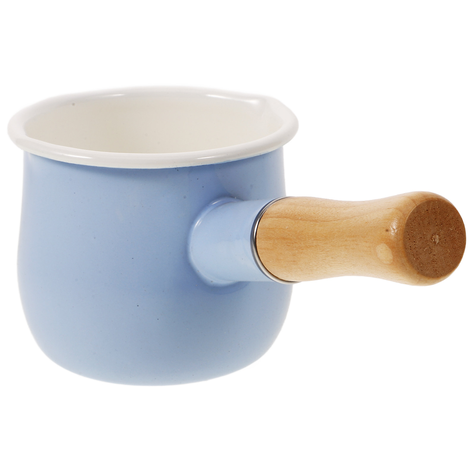 Baby Food Glass - Anti-aanbakmelkpan Klein formaat Ergonomisch handvat Snelle