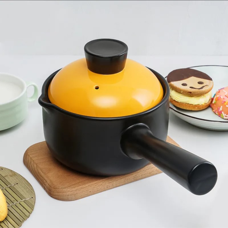 Baby Food Instant - Ongecoate Keramische Kleine Braadpan Melkpot Congee
