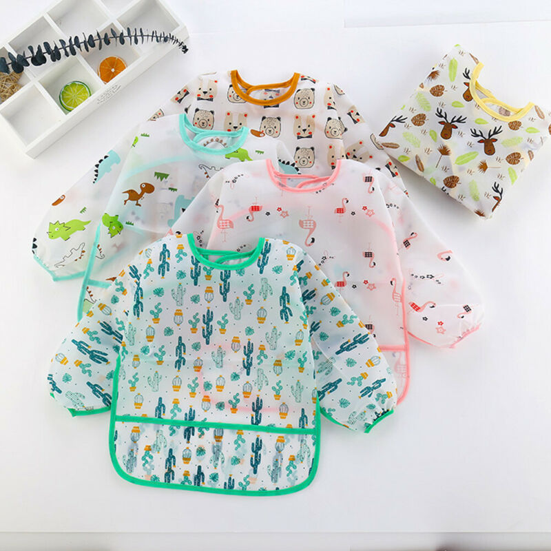 Bib Long Sleeve - Slabbers Nieuwe Leuke Kinderen Baby Spullen
