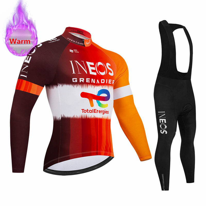 Bib Long Sleeve - Ineos Team Winter Lange Mouw Thermische