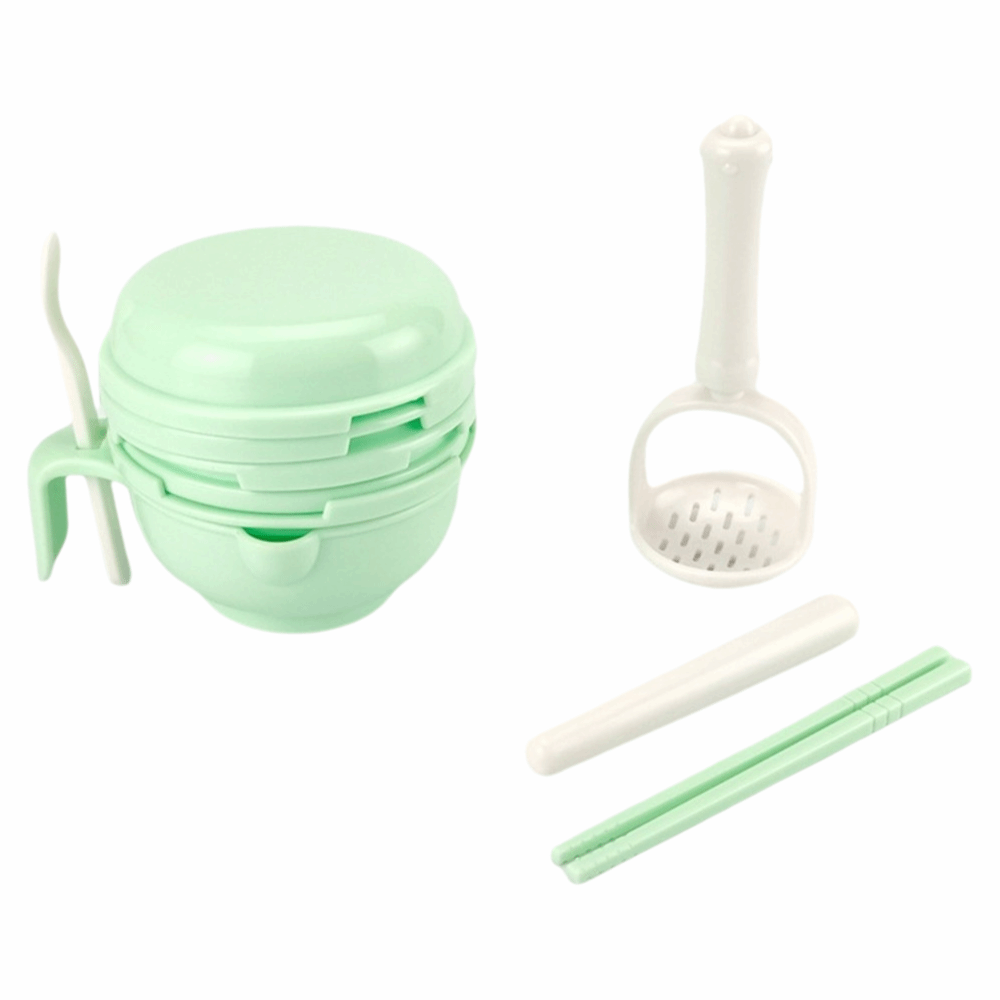 Baby Food Grater - Effen kleur Babyvoeding Maalkom Multifunctioneel Gemakkelijk