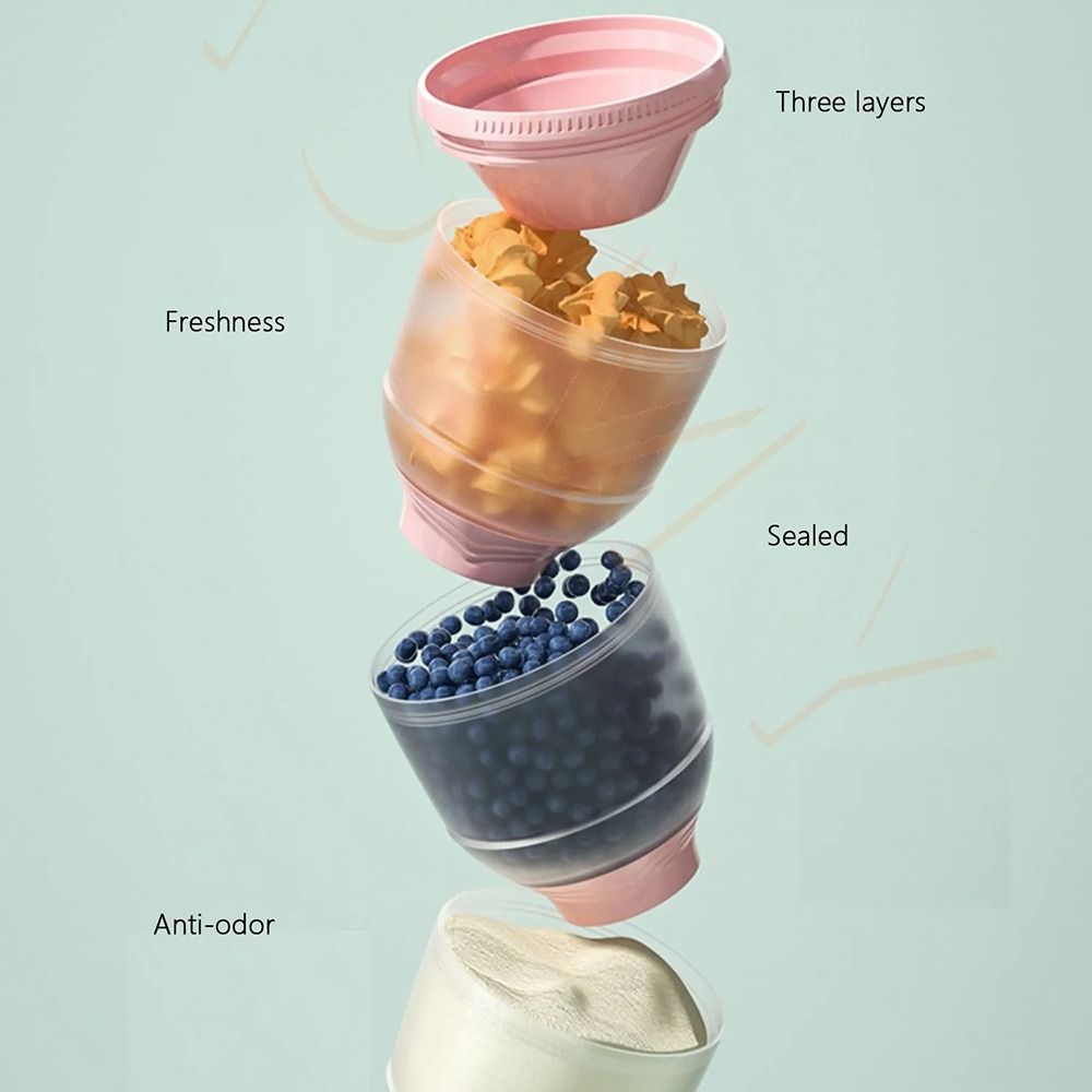 3 lagen babymelkpoederdooscomp - Baby Food Dispenser recensie en prijs