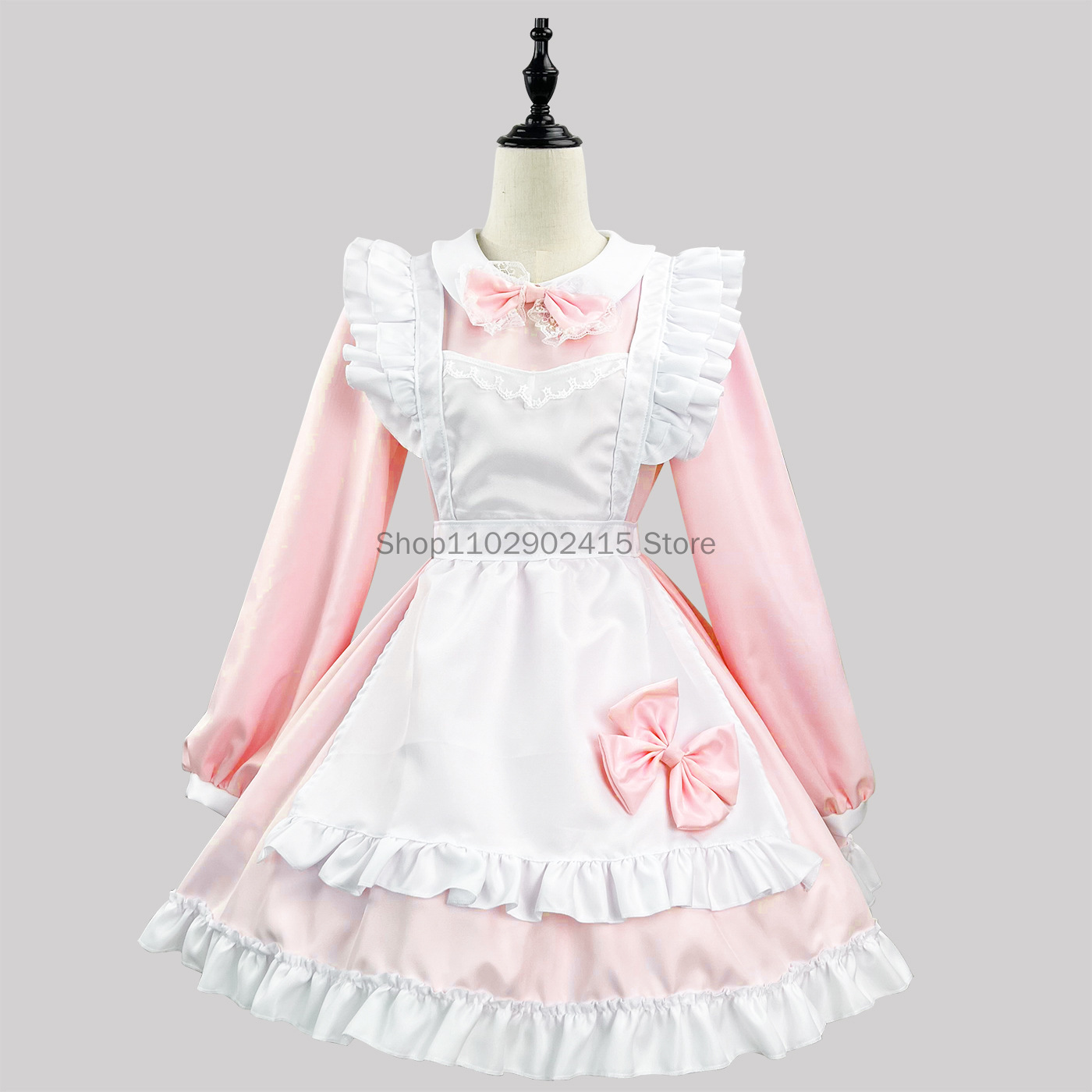Japanse Meid Cosplay Schattige - Bib Long Sleeve recensie en prijs