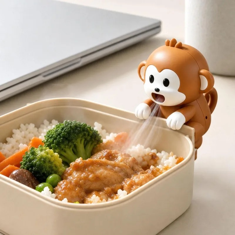Draagbare aapvormige voedselko - Baby Food Equipment recensie en prijs