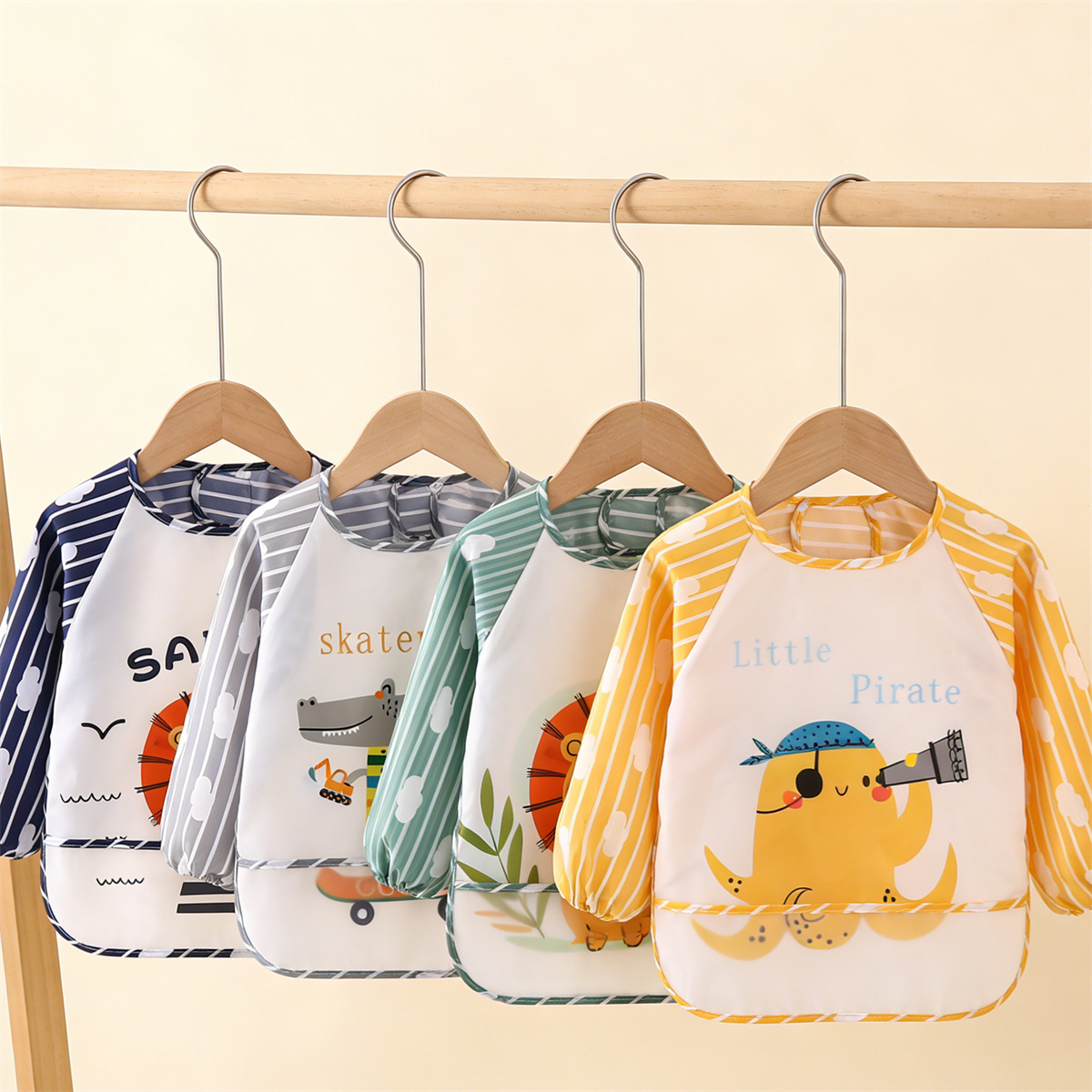 2 stuks waterdichte baby-slabb - Bib Long Sleeve recensie en prijs