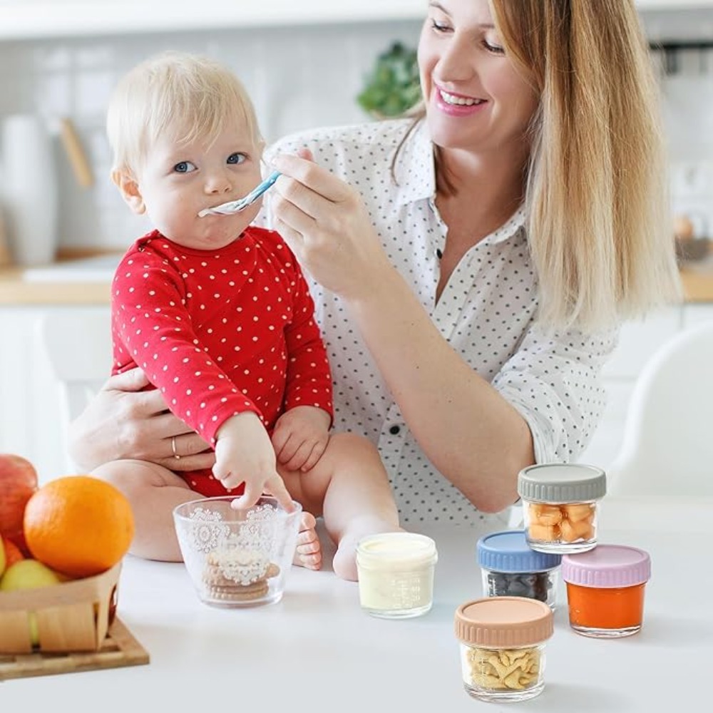 6 stks Mason Jar Glazen Babyvo - Baby Food Glass recensie en prijs