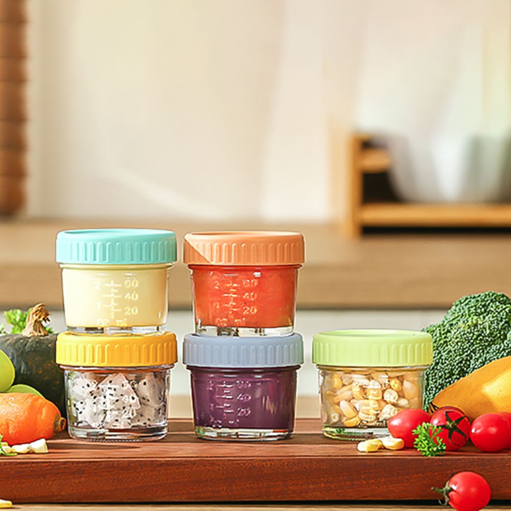 6 stuks glazen babyvoedingpot  - Baby Food Glass recensie en prijs