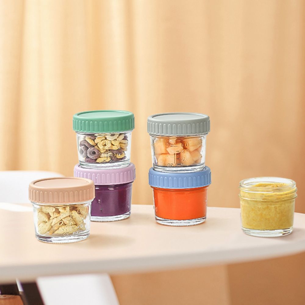 6 stuks glazen babyvoedingpot  - Baby Food Glass recensie en prijs