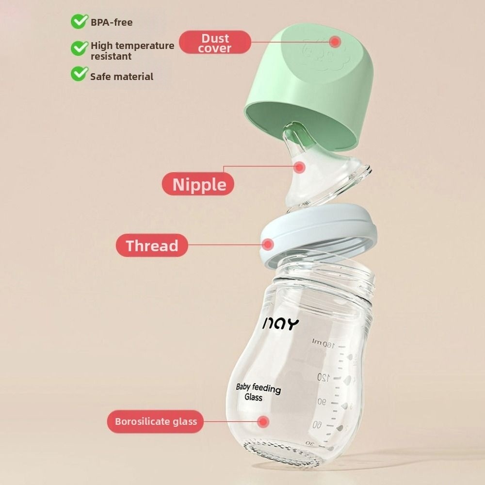Glazen Zuigfles Anti-winderigh - Baby Food Glass recensie en prijs