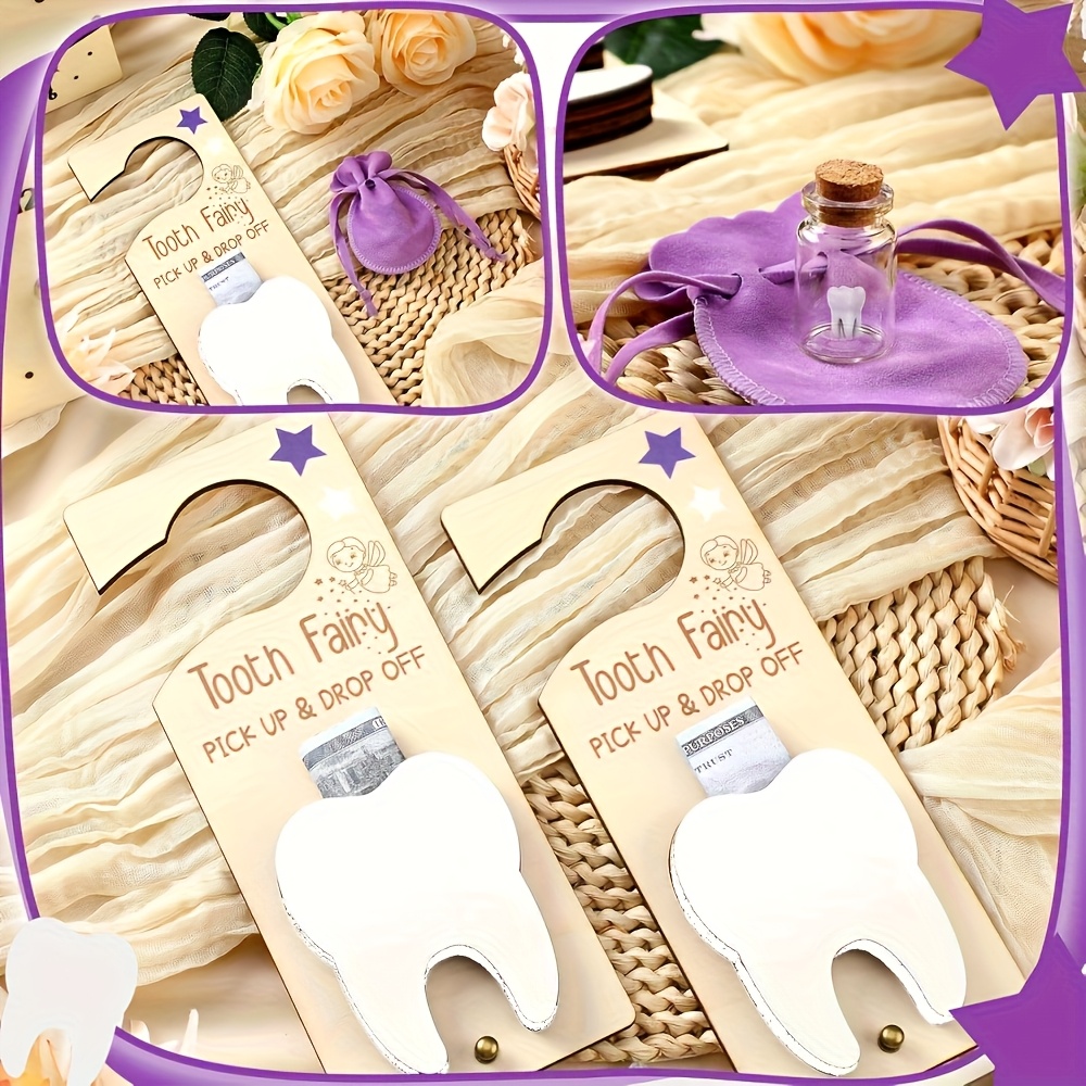 Tandenfee-deurdecoratie, bewaa - Baby Food Glass recensie en prijs