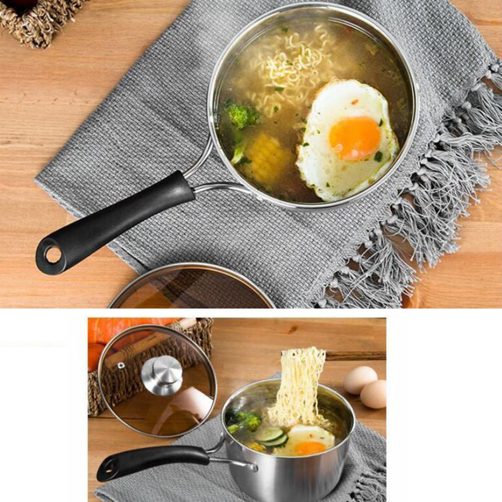 RVS dikke soep pan 16cm met en - Baby Food Instant recensie en prijs