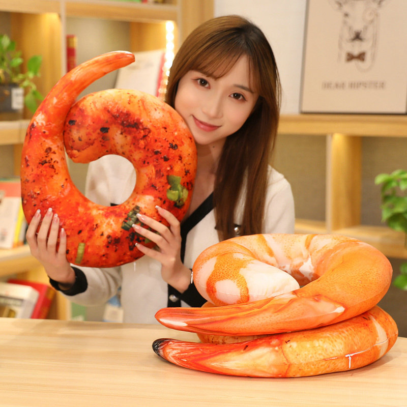 40Cm Cartoon Garnalen Dier Kus - Baby Food Shrimp recensie en prijs