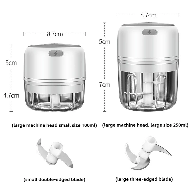 Elektrische Mini Knoflook Chop - Baby Food Equipment recensie en prijs
