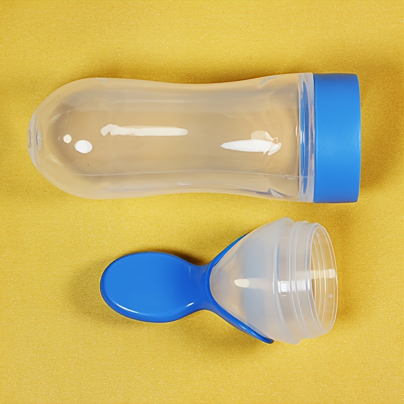 Siliconen babyfles met lepel,  - Baby Food Dispenser recensie en prijs