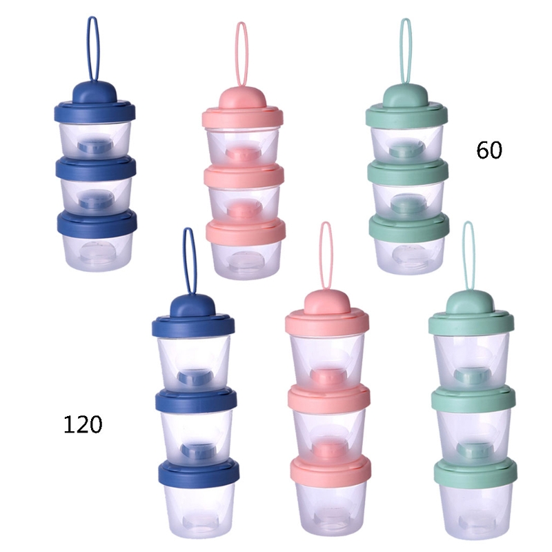 60 ml/120 ml Melkpoeder Opberg - Baby Food Equipment recensie en prijs