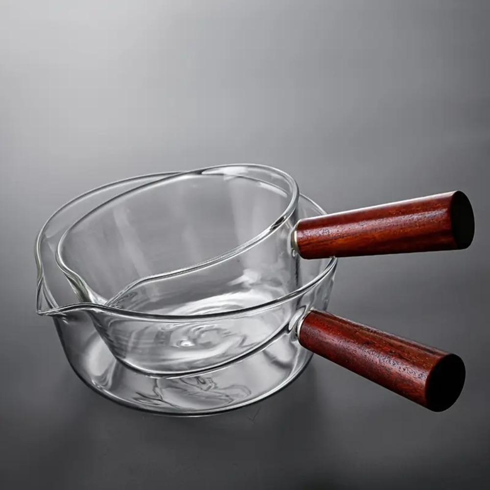 Mode glazen melkpot met houten - Baby Food Glass recensie en prijs