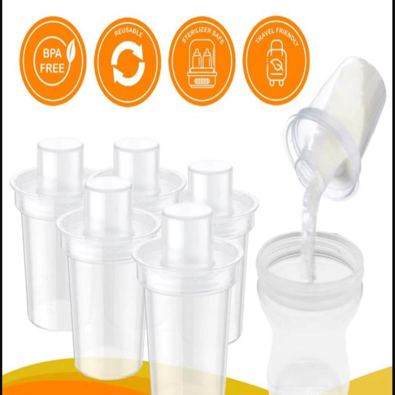 6PPC 80ML Babyvoeding Poederdi - Baby Food Dispenser recensie en prijs