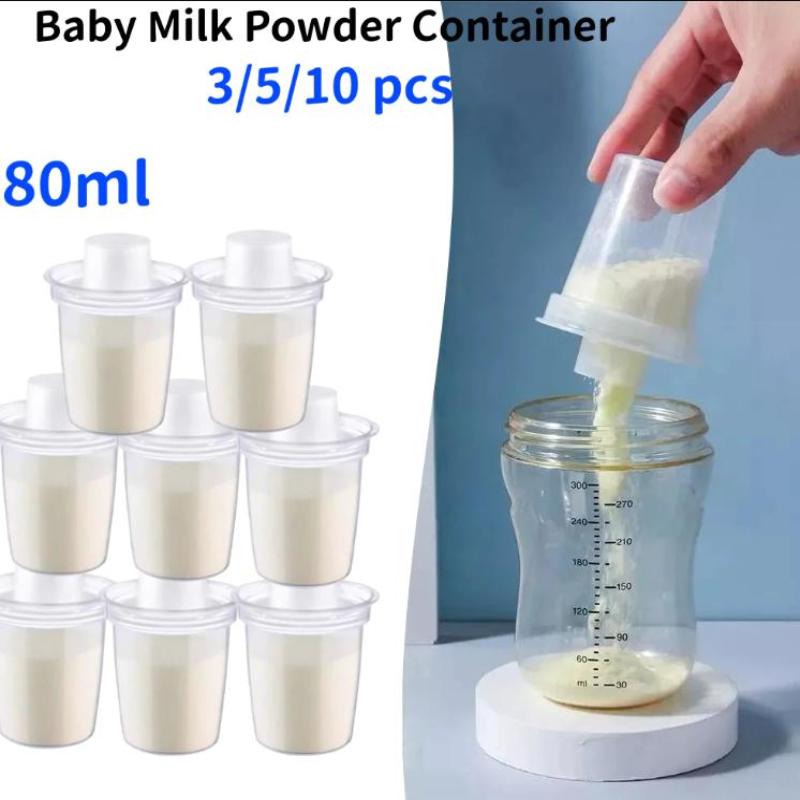 6PPC 80ML Babyvoeding Poederdi - Baby Food Dispenser recensie en prijs