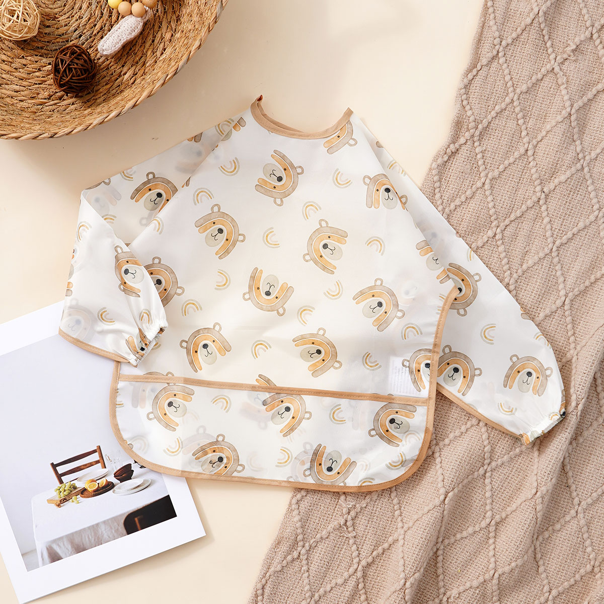 Slabbetje met lange mouwen, ma - Bib Long Sleeve recensie en prijs