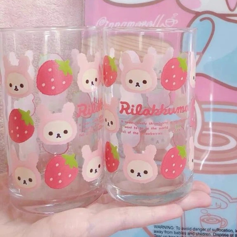 Rilakkuma glazen beker, schatt - Baby Food Glass recensie en prijs